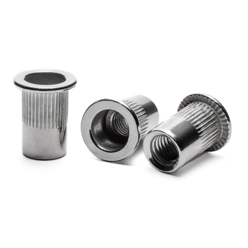Tán rút inox 304 là linh kiện cơ khí để tạo ren trong trên các bề mặt vật liệu mỏng